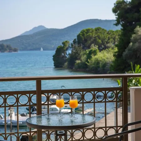 Enalion Top Floor With Viewboat Dock & Close To Nidri!